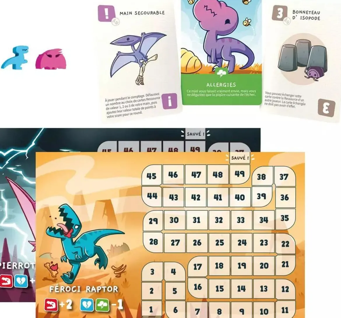 Happy Little Dinosaurs : Extension 5-6 Joueurs