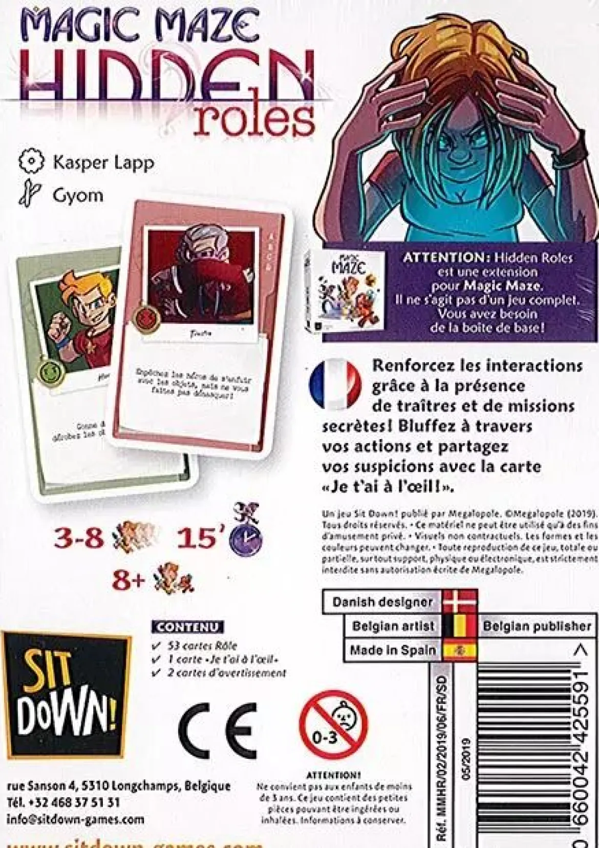 Hidden Roles - Extension Magic Maze