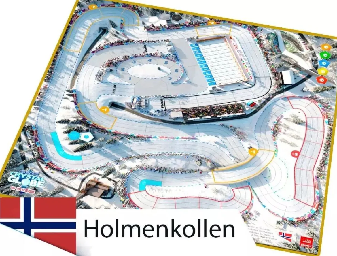 Holmenkollen - Double Piste 3D (Ext. Biathlon Crystal Club)