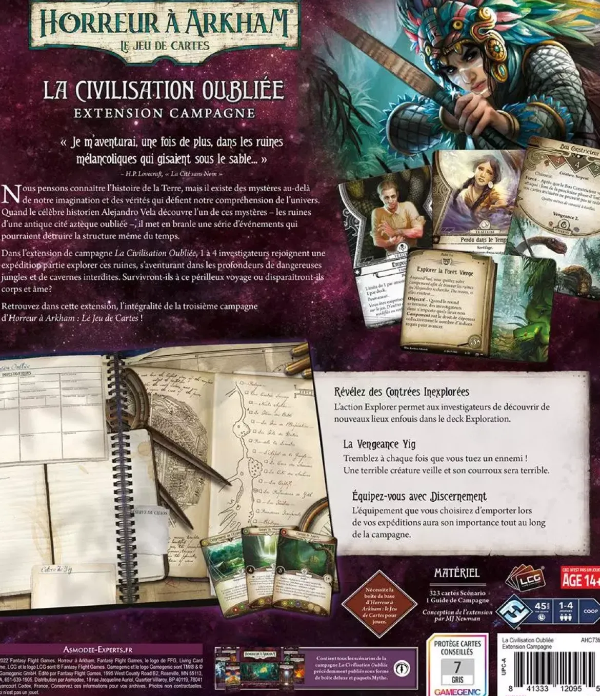 Horreur à Arkham JCE : La Civilisation Oubliée (Campagne)