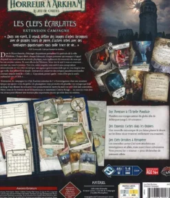 Horreur à Arkham JCE : Les Clefs Écarlates (Campagne)