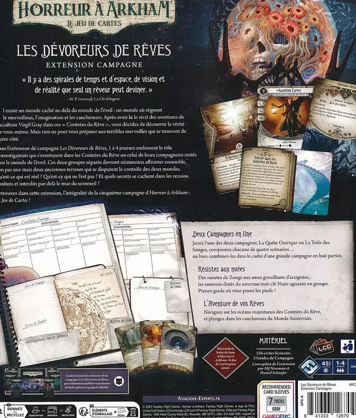 Horreur à Arkham JCE : Les Dévoreurs de Rêves (Campagne)