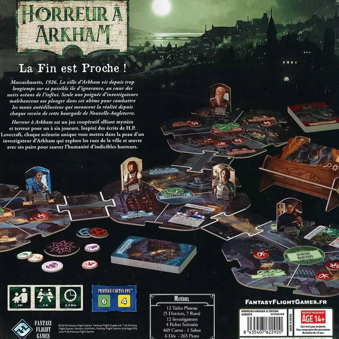 Horreur à Arkham : Le Jeu de Plateau (3ème Éd.)
