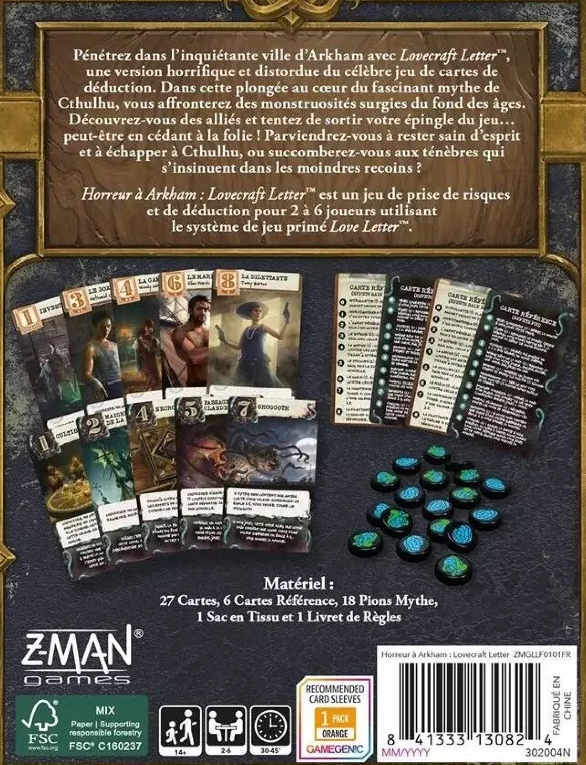 Horreur à Arkham : Lovecraft Letter
