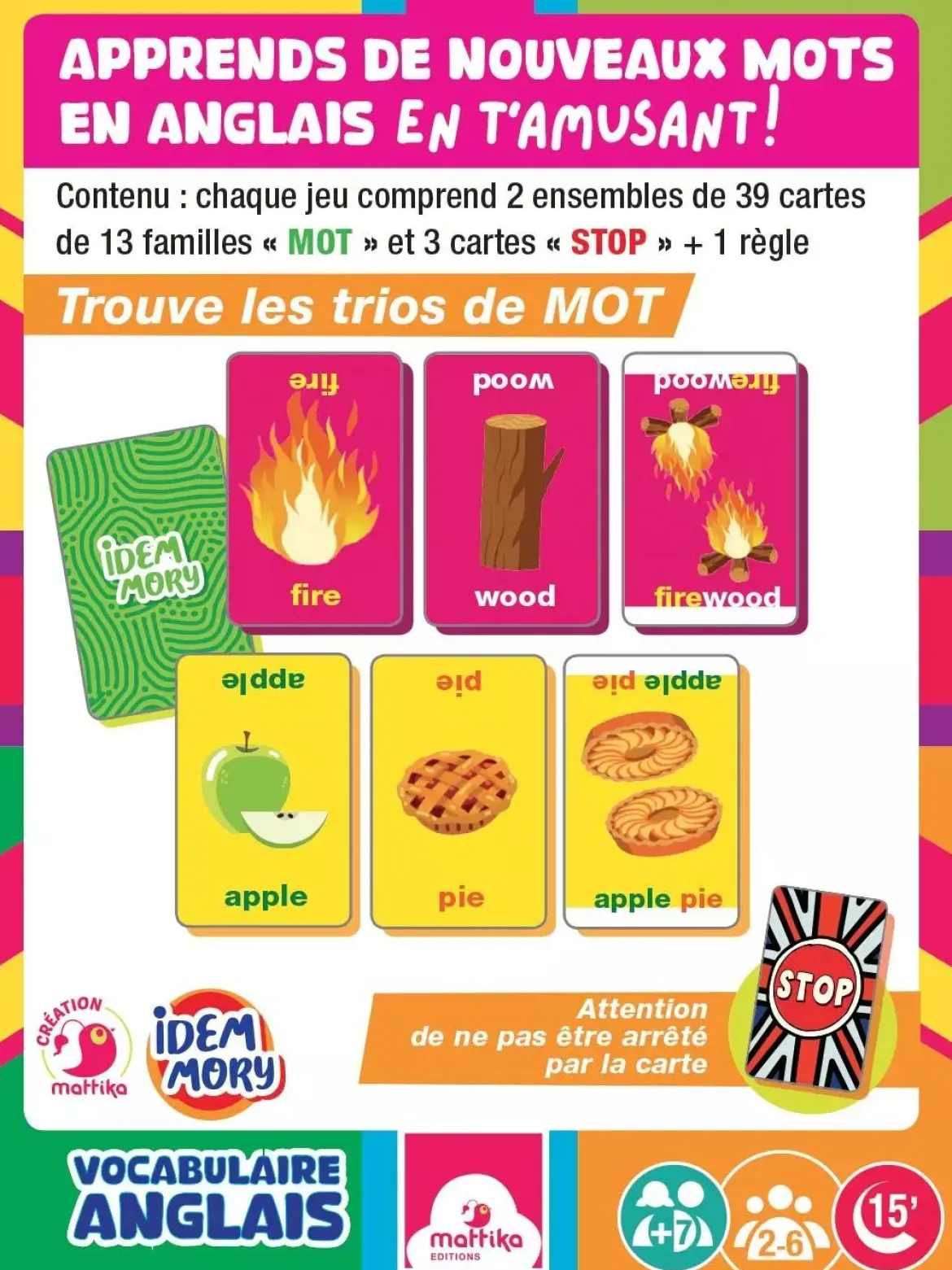 Idem Mory - Vocabulaire Anglais