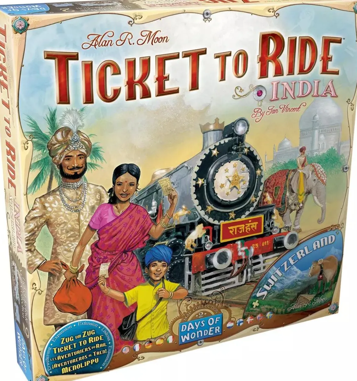 Inde & Suisse (Ext. Les Aventuriers du Rail)