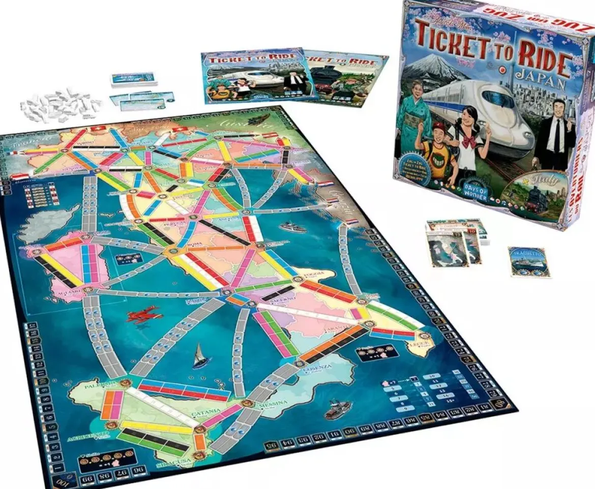 Japon & Italie (Ext. Les Aventuriers du Rail)