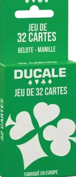 Jeu de 32 Cartes Belote - Ducale