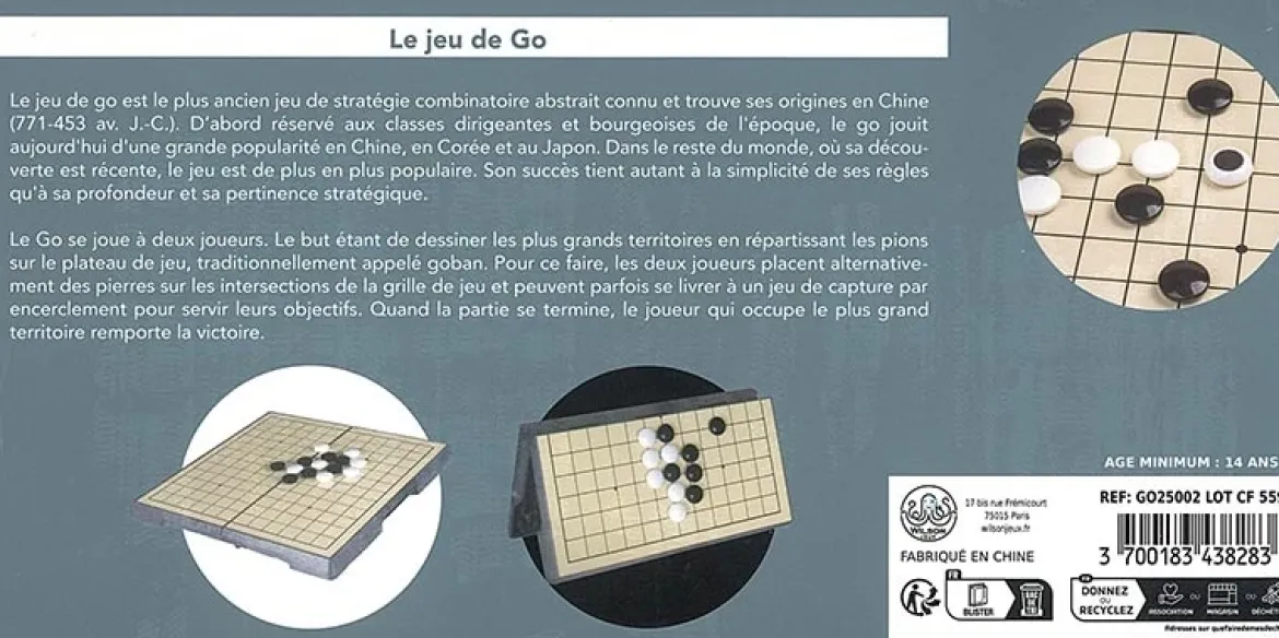 Jeu de Go - Magnétique