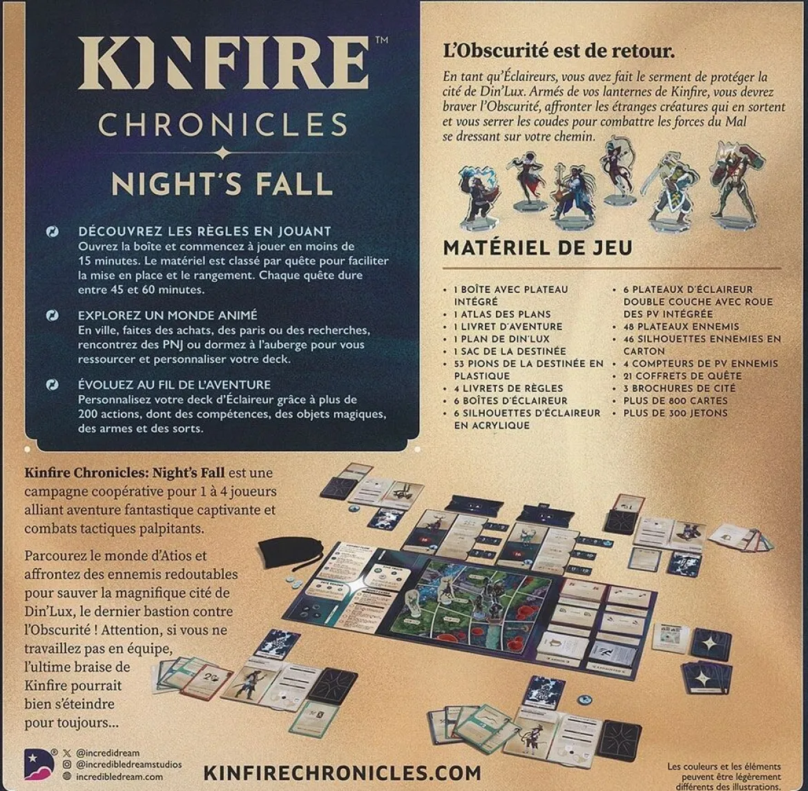 Kinfire Chronicles : Night's Fall