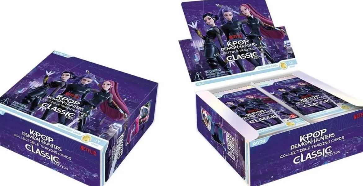 K-Pop Demon Hunters (Série Classic) - Display de 20 Boosters - KAYOU
