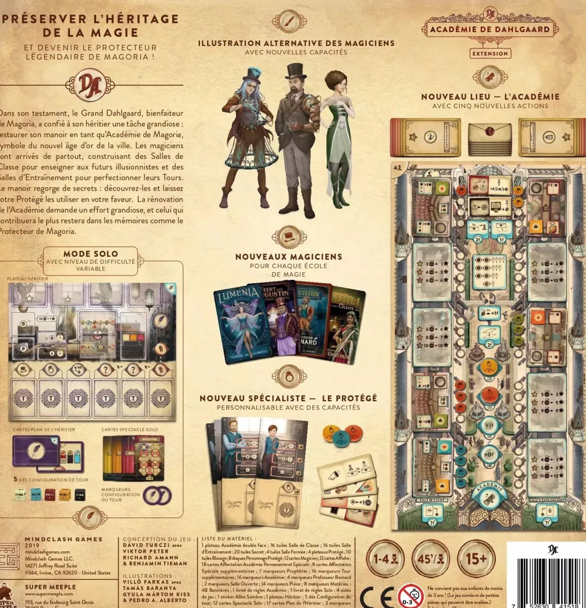 L'Académie de Dahlgaard (Ext. Trickerion)