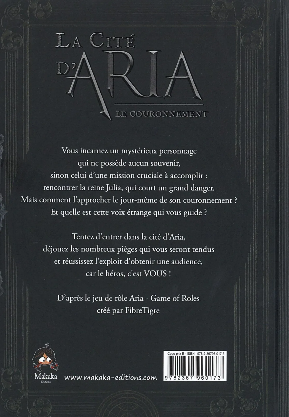 La Cité d'Aria - Le Couronnement - BD dont vous êtes le héros