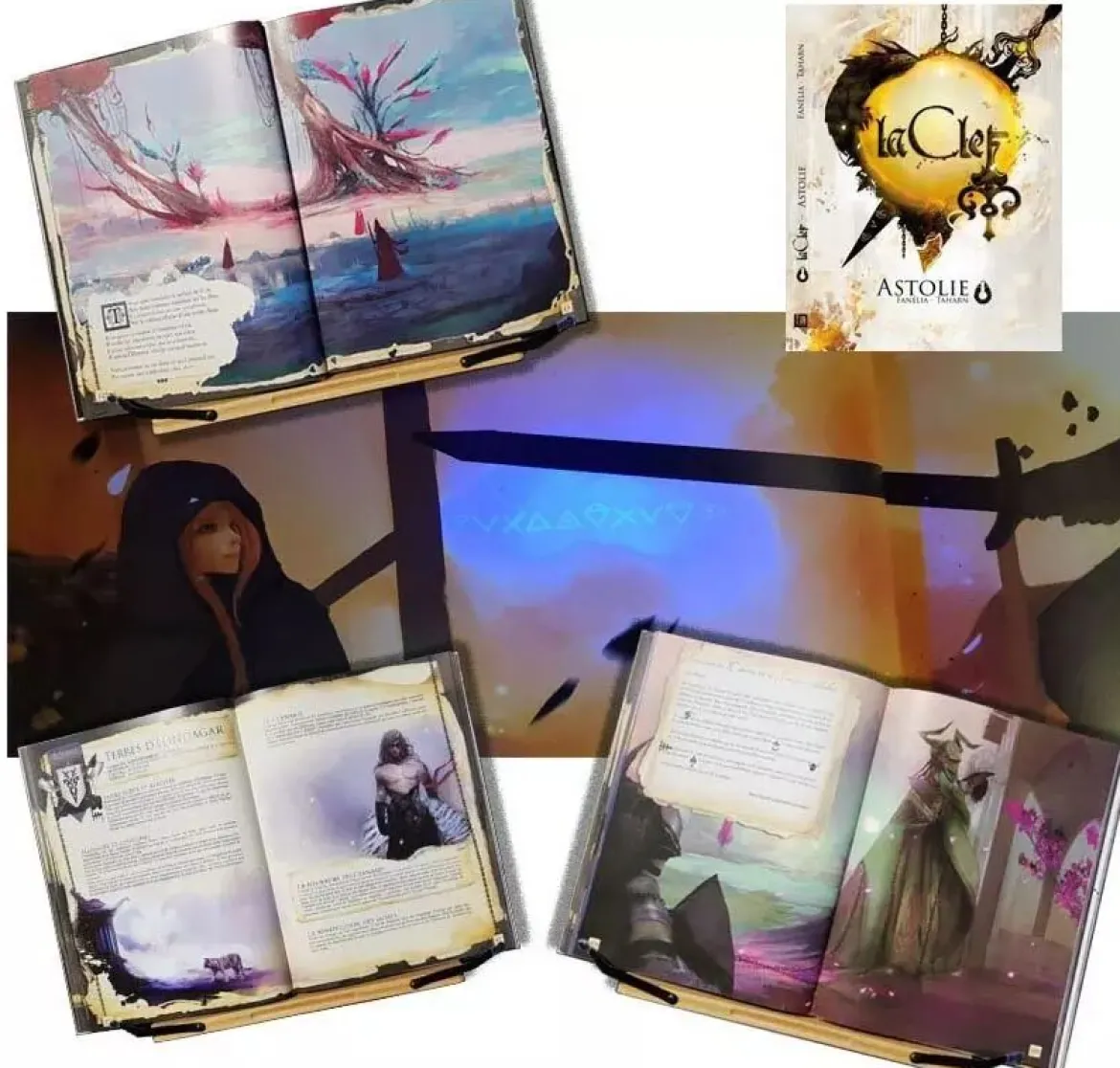 La Clef - Astolie - Livre Énigmes + Lampe UV Offerte