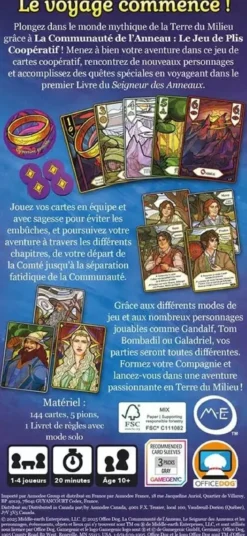 La Communauté de l'Anneau : Le Jeu de Plis Coopératif
