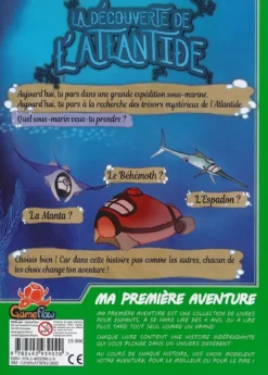 La Découverte de l'Atlantide (Ma 1ère Aventure)