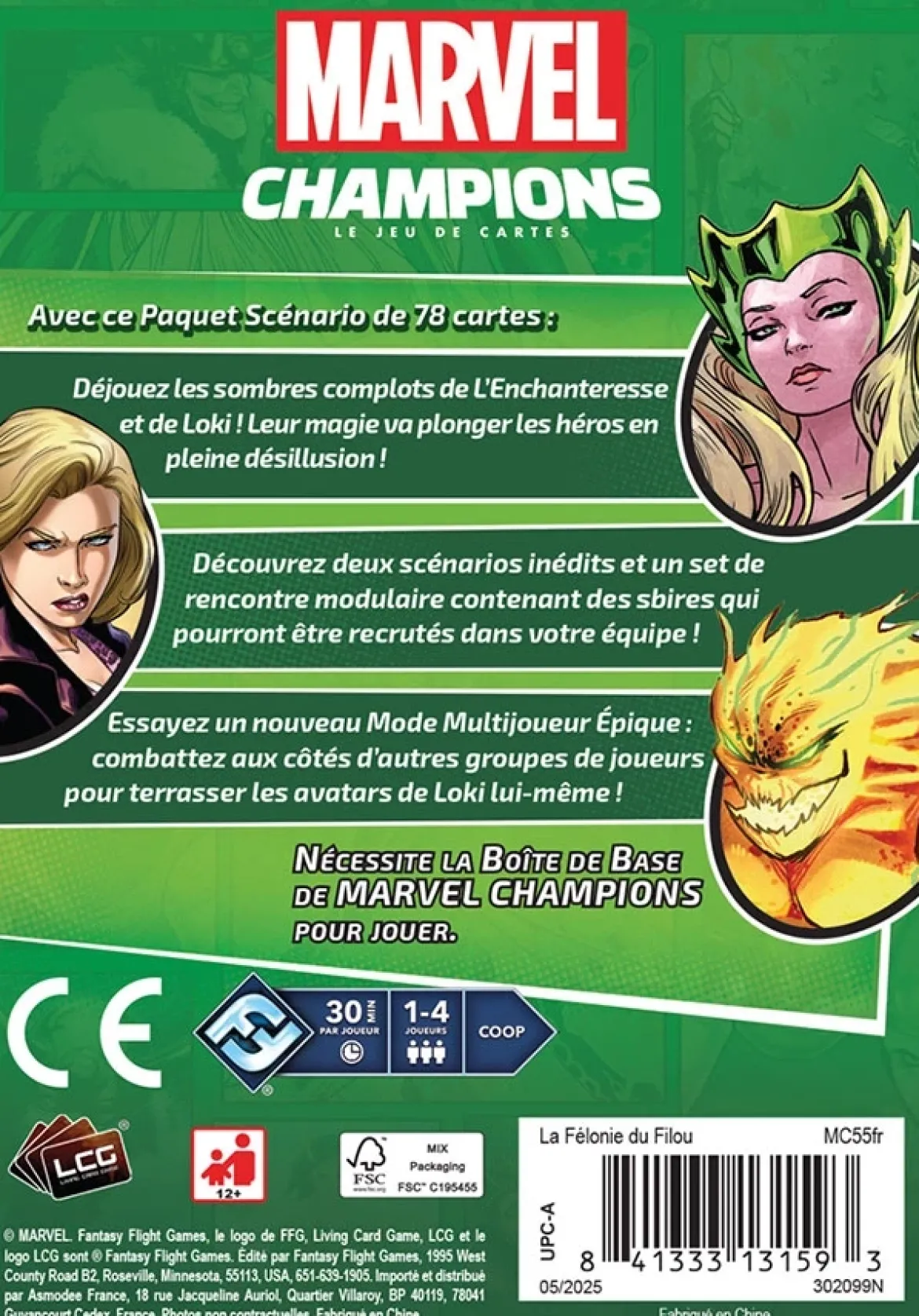 La Félonie du Filou (Marvel Champions JCE)