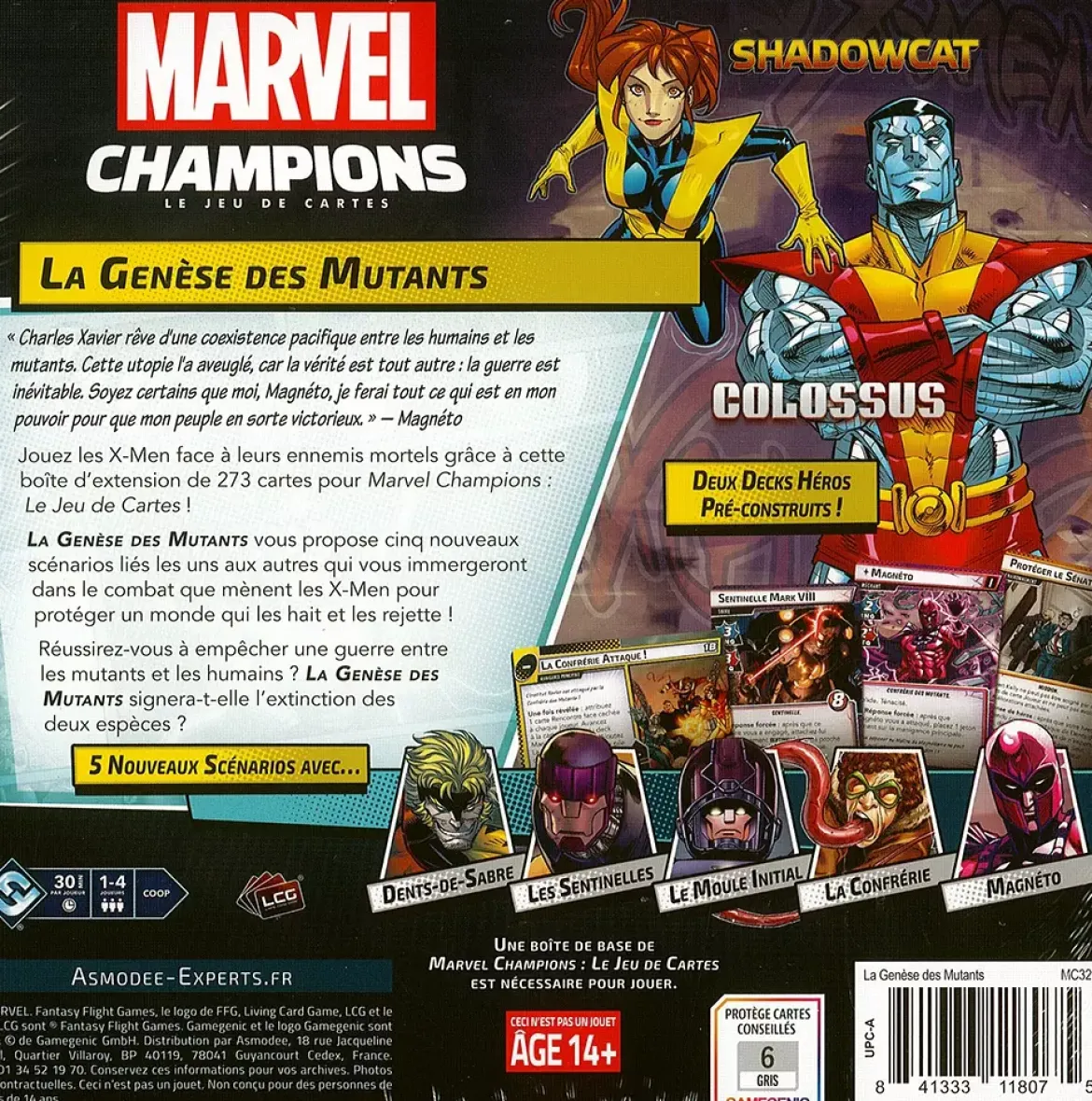 La Génèse des Mutants (Marvel Champions JCE)