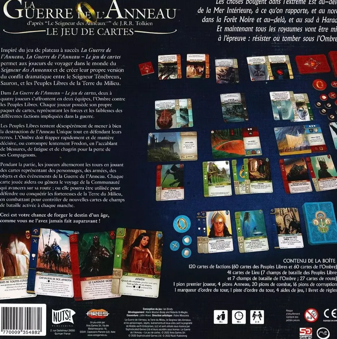 La Guerre de l'Anneau - Le Jeu de Cartes
