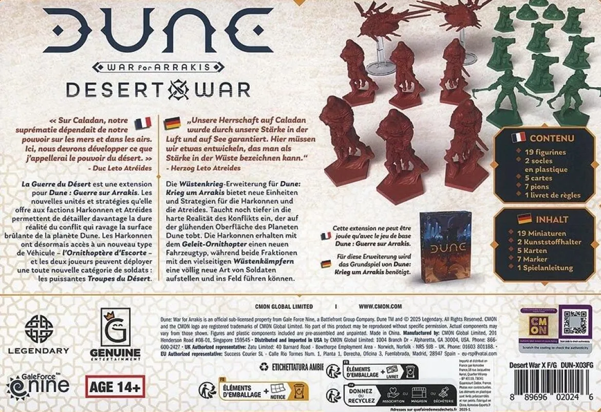 La Guerre du Désert (Ext. Dune : Guerre sur Arrakis)
