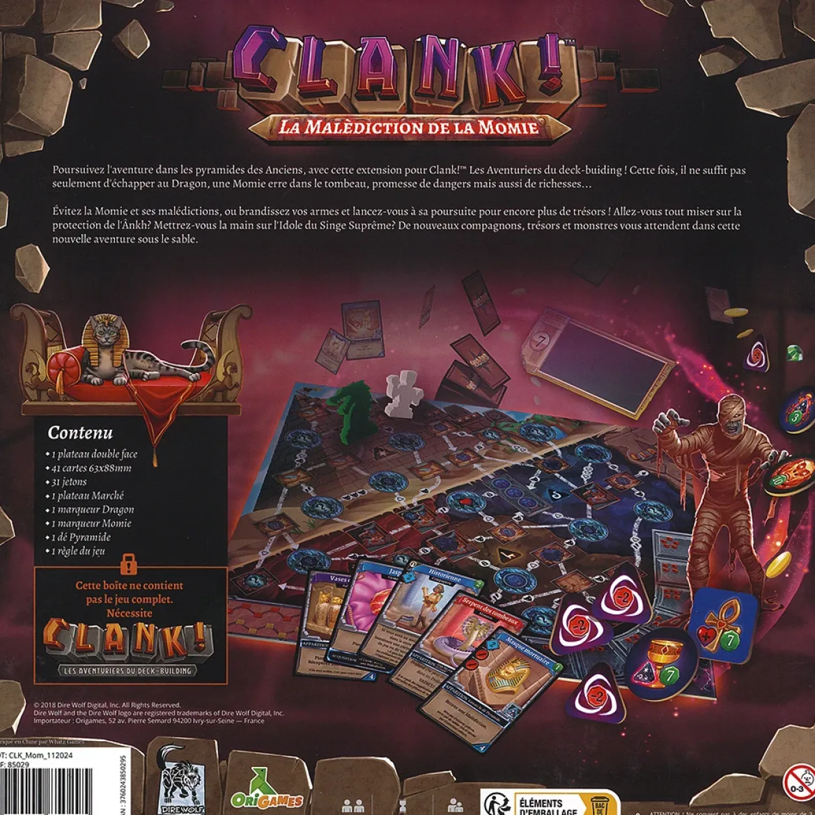 La Malédiction de la Momie (Ext. Clank !)