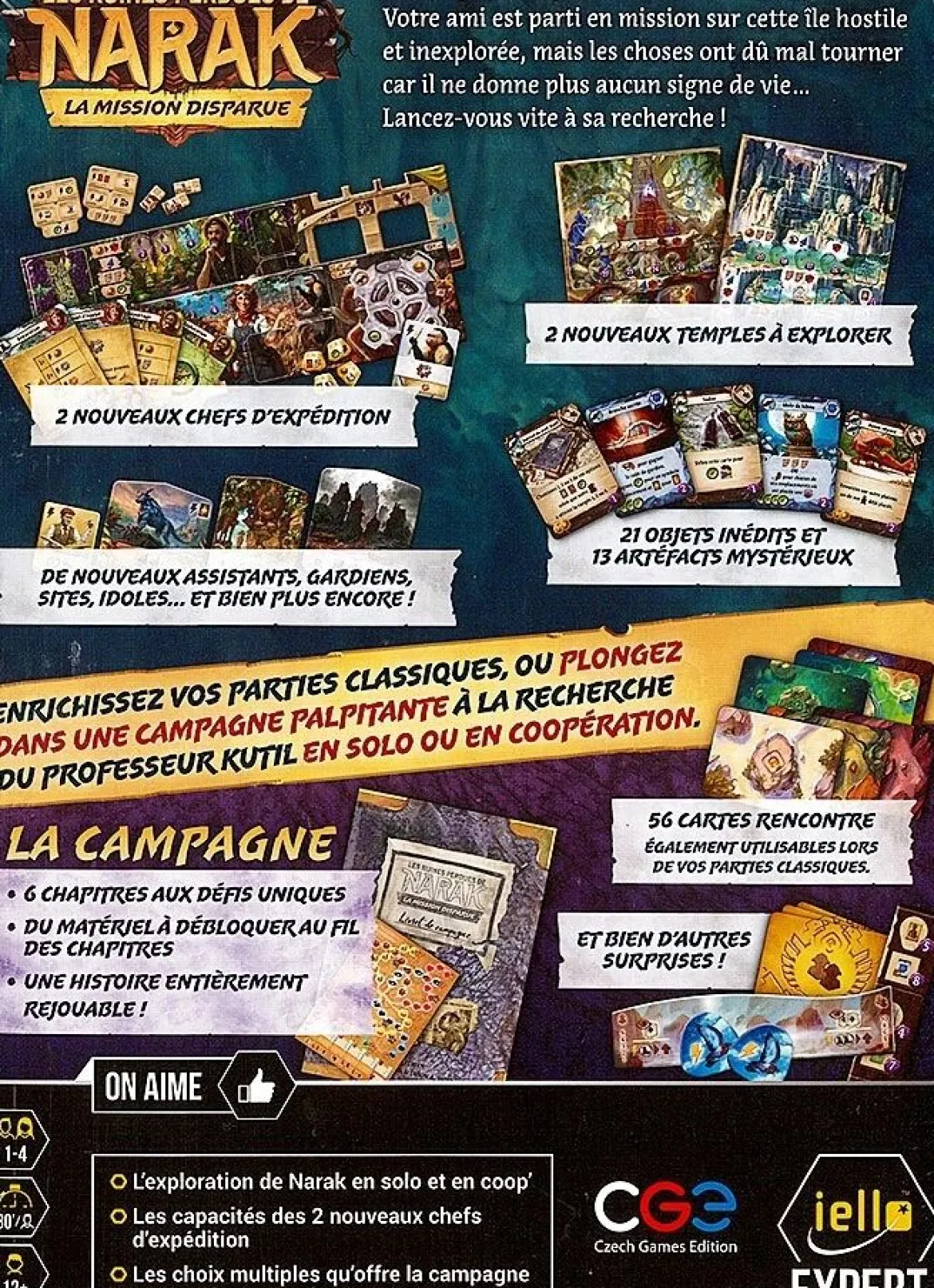 La Mission Disparue (Ext. Les Ruines Perdues de Narak)