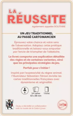 La Réussite - Ferraut (Cartes Traditionnelles Iello)