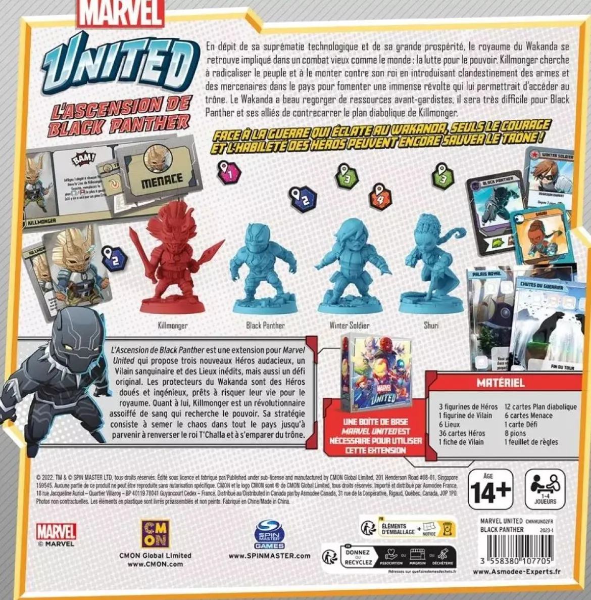 L'Ascension de Black Panther (Ext. Marvel United)