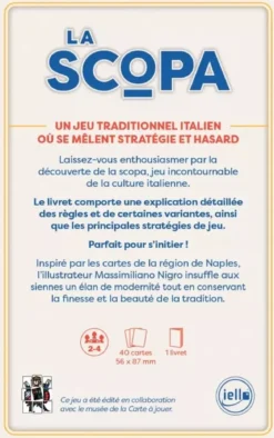 La Scopa (Cartes Traditionnelles Iello)