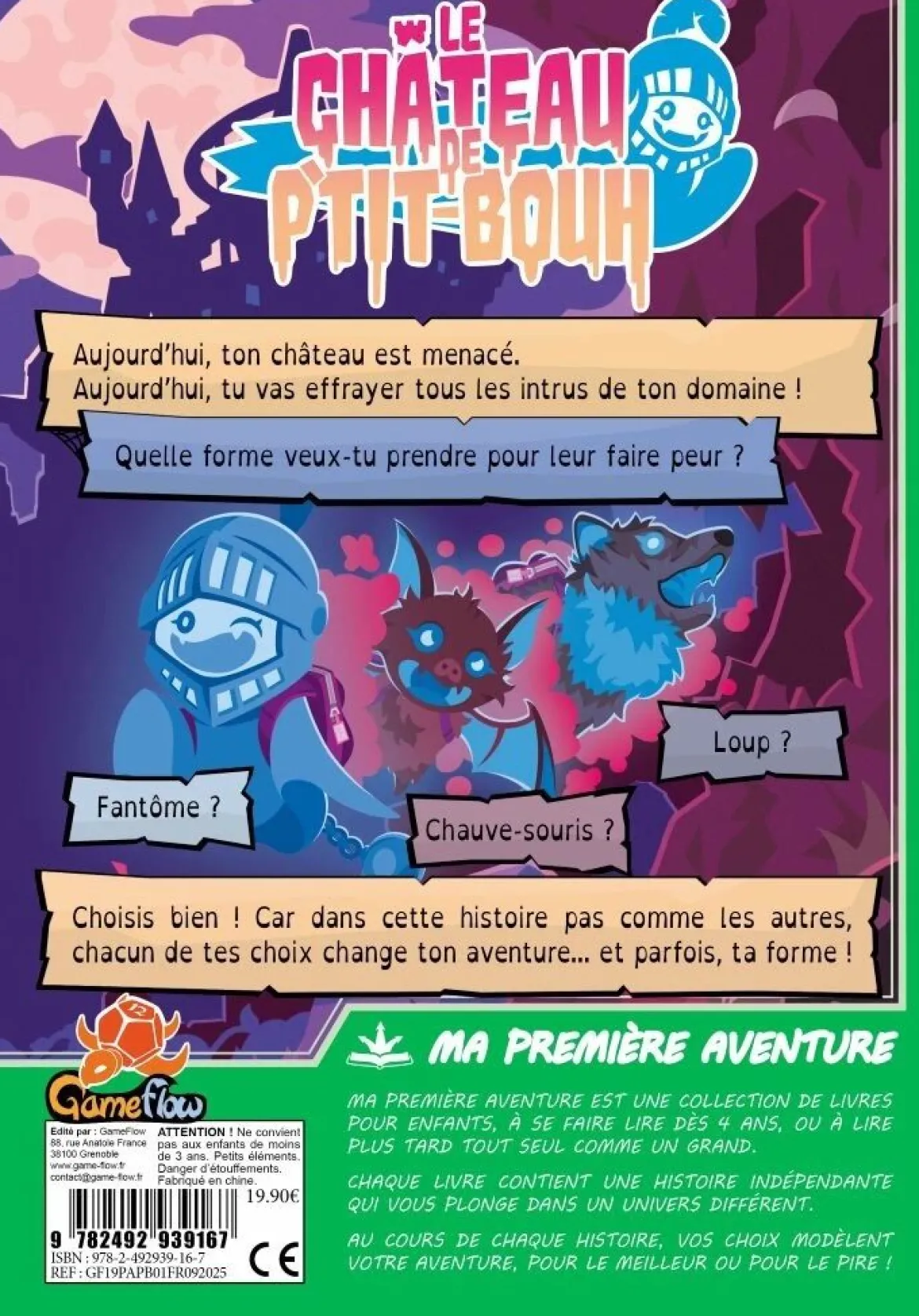 Le Château de P'tit Bouh (Ma 1ère Aventure)