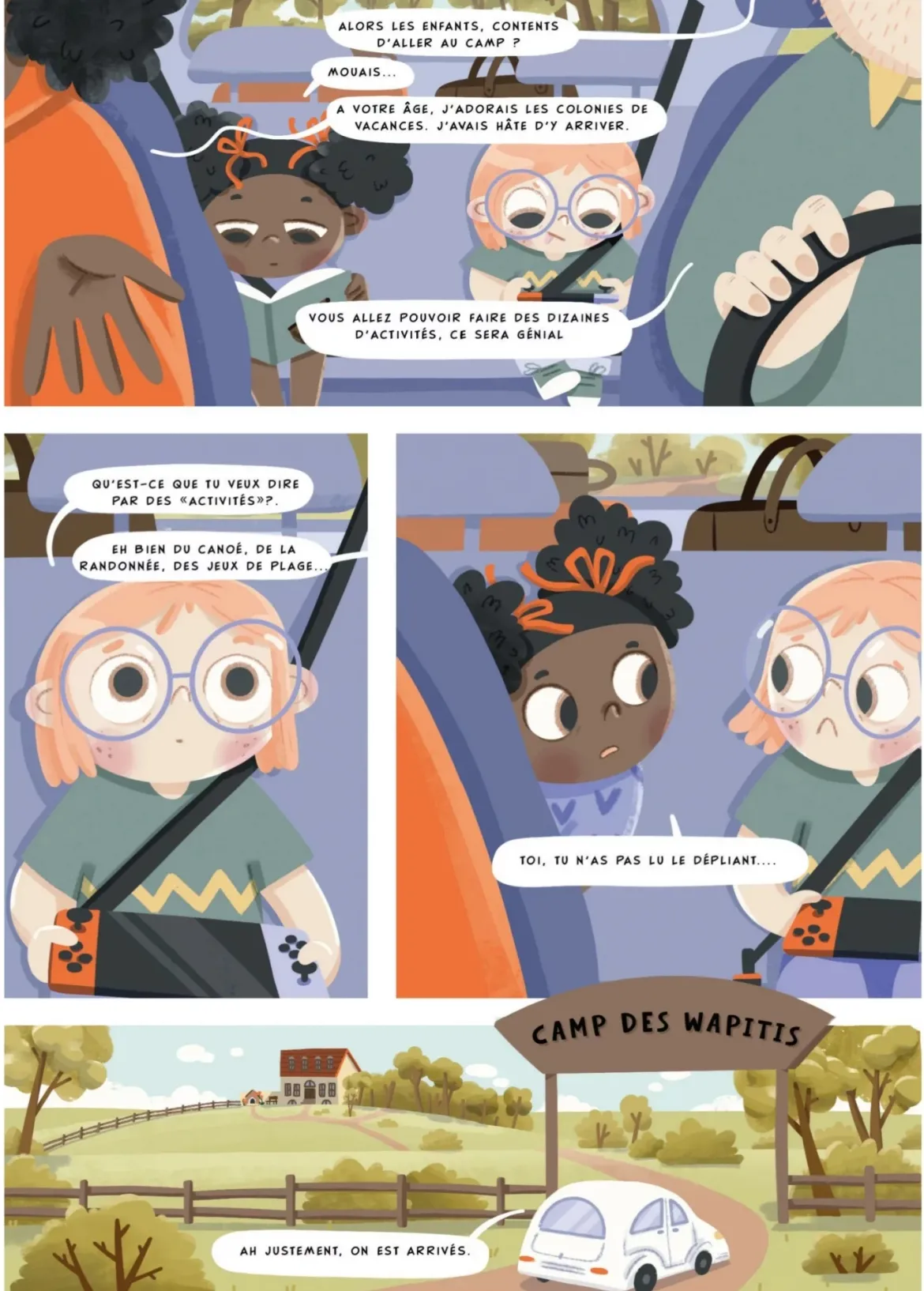 Le Club Sherlock Holmes - Le Camp de Vacances - la BD dont Tu es le Petit Héros
