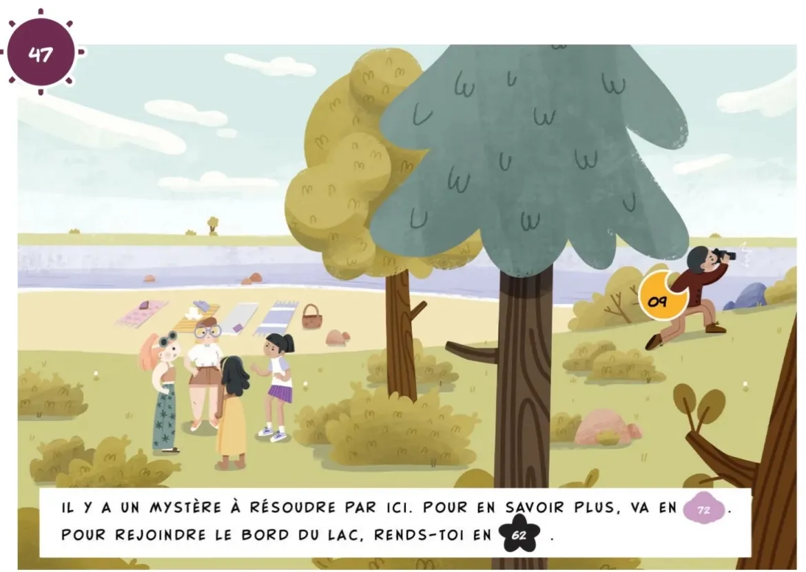 Le Club Sherlock Holmes - Le Camp de Vacances - la BD dont Tu es le Petit Héros