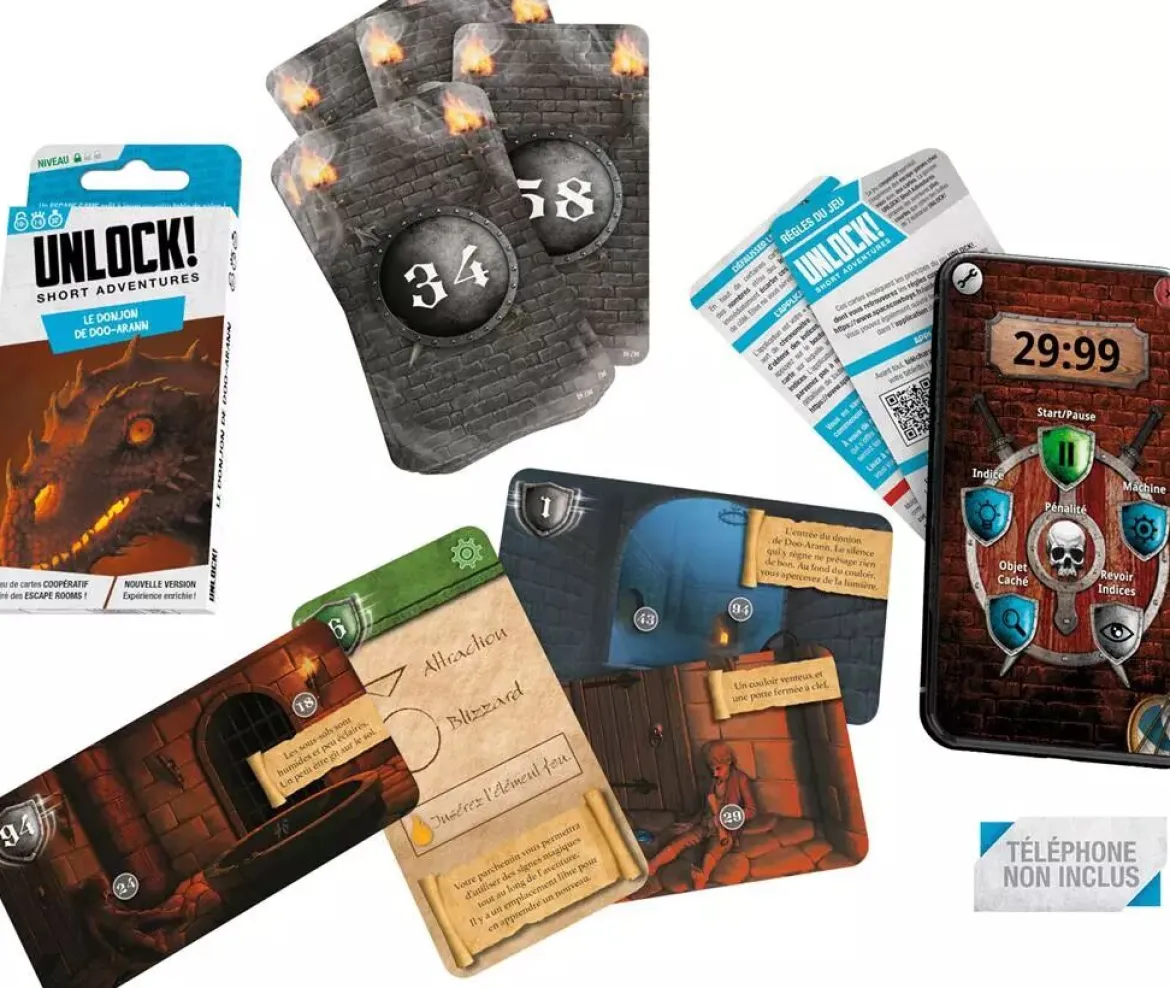 Le Donjon de Doo-Arann - Unlock! Short Adventures