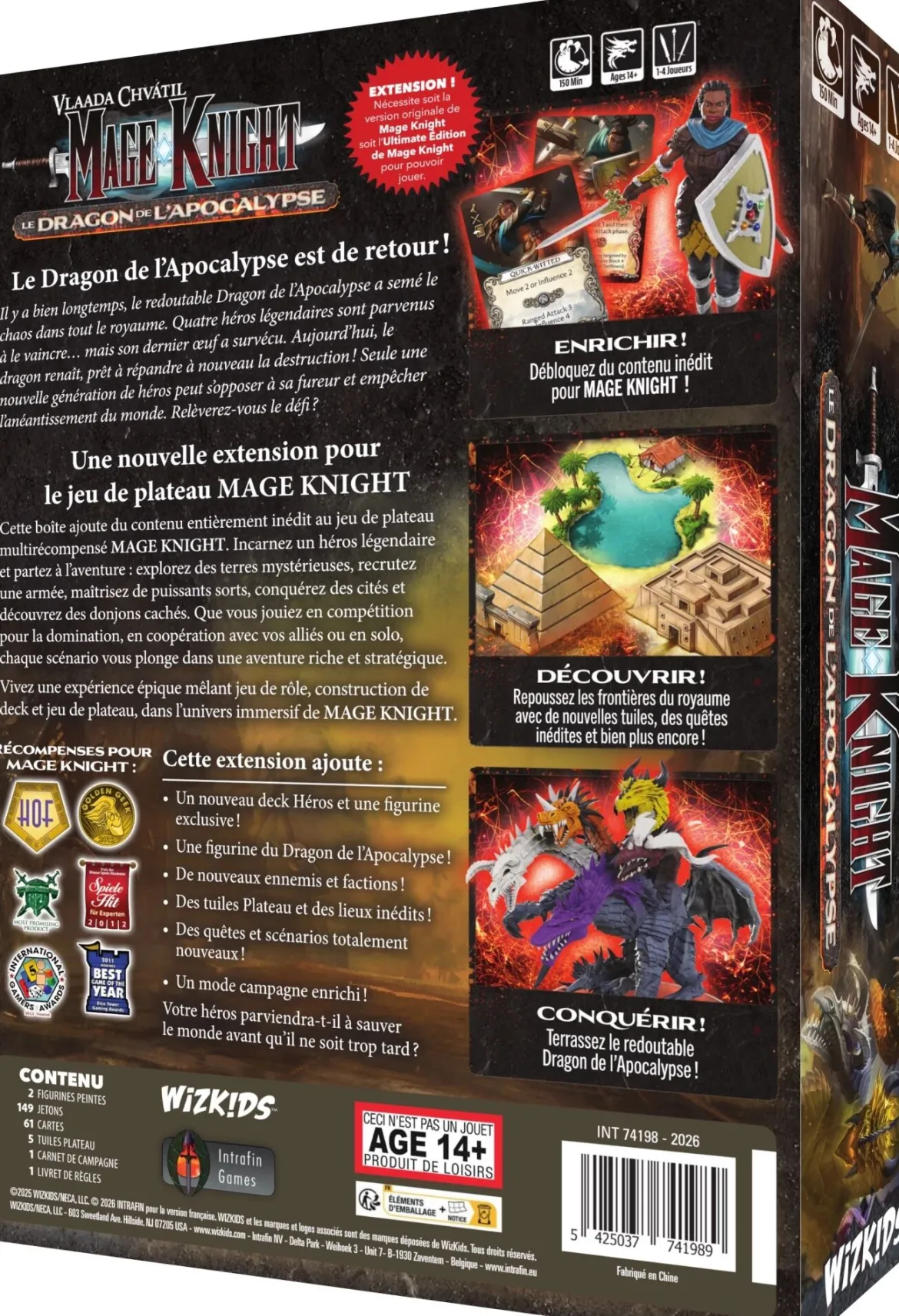 Le Dragon de l'Apocalypse (Ext. Mage Knight)