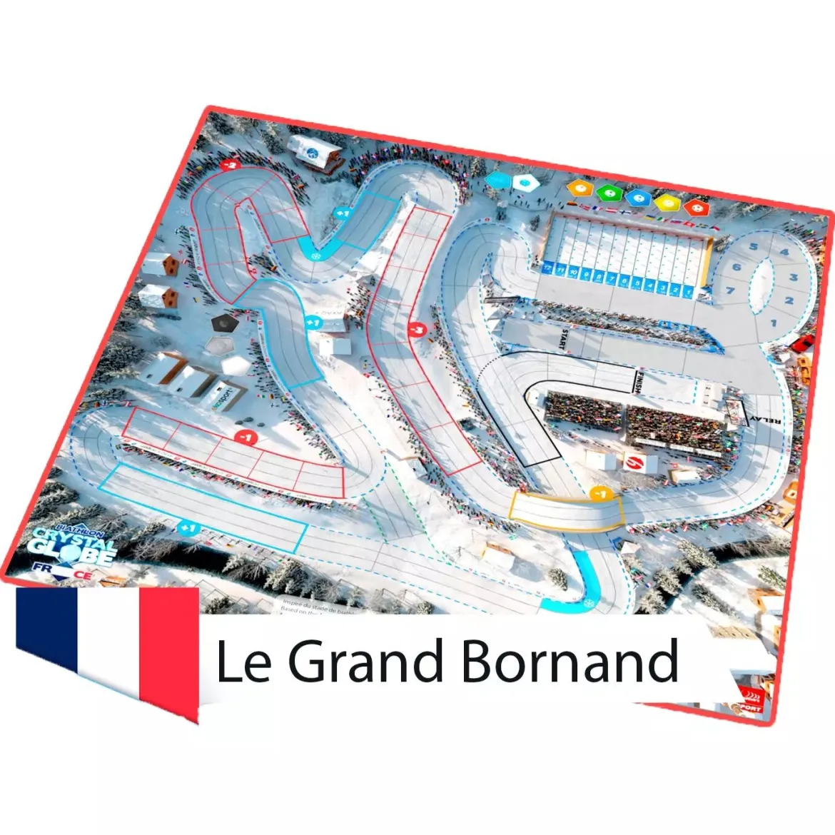 Le Grand Bornand - Double Piste 3D (Ext. Biathlon Crystal Club)