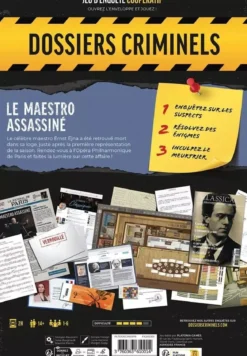 Le Maestro Assassiné (Dossiers Criminels)
