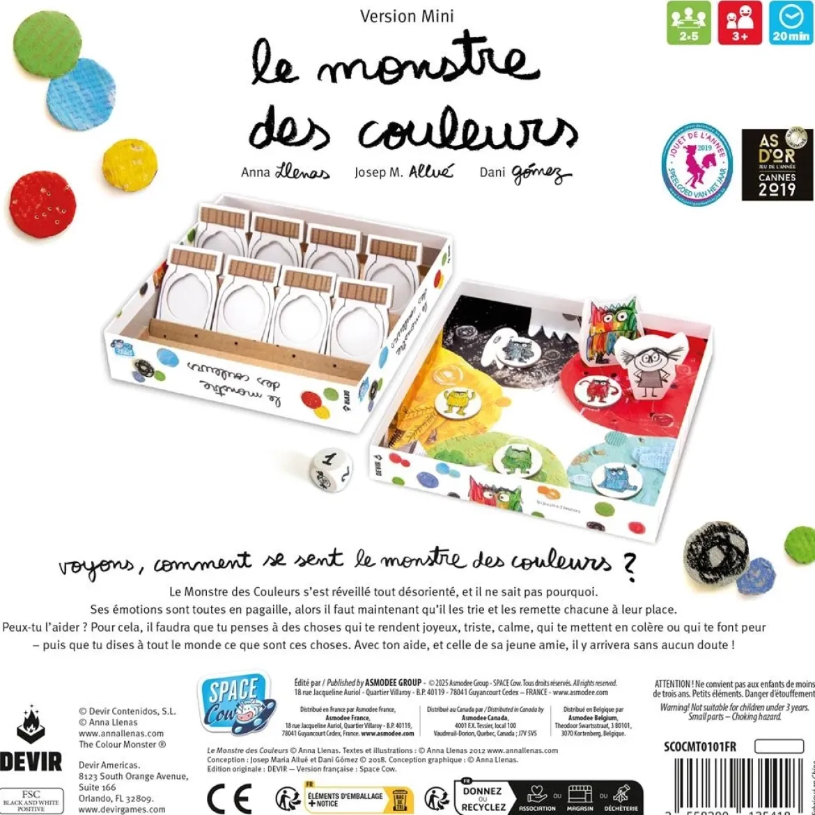 Le Monstre des Couleurs - Mini