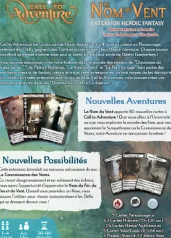 Le Nom du Vent (Ext. Call to Adventure)
