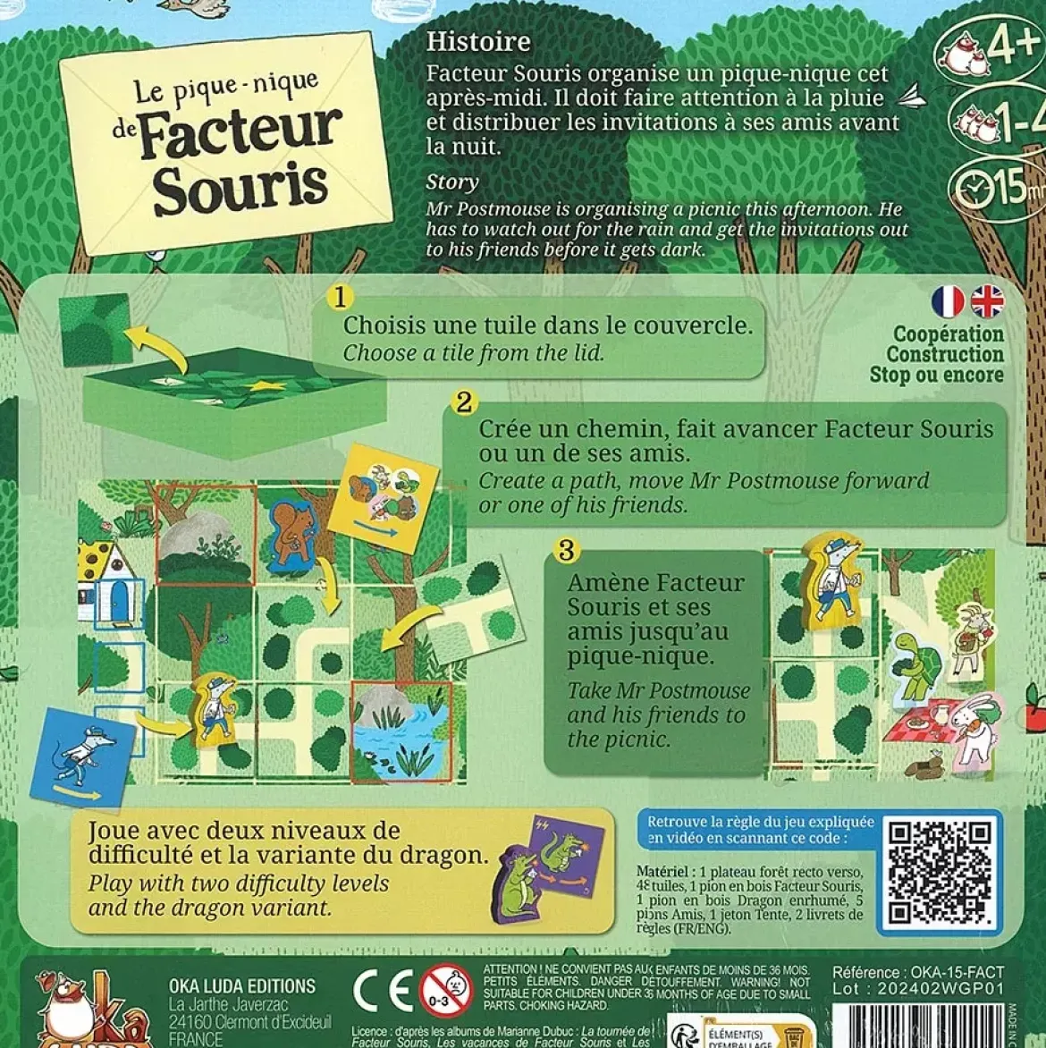Le Pique-Nique de Facteur Souris