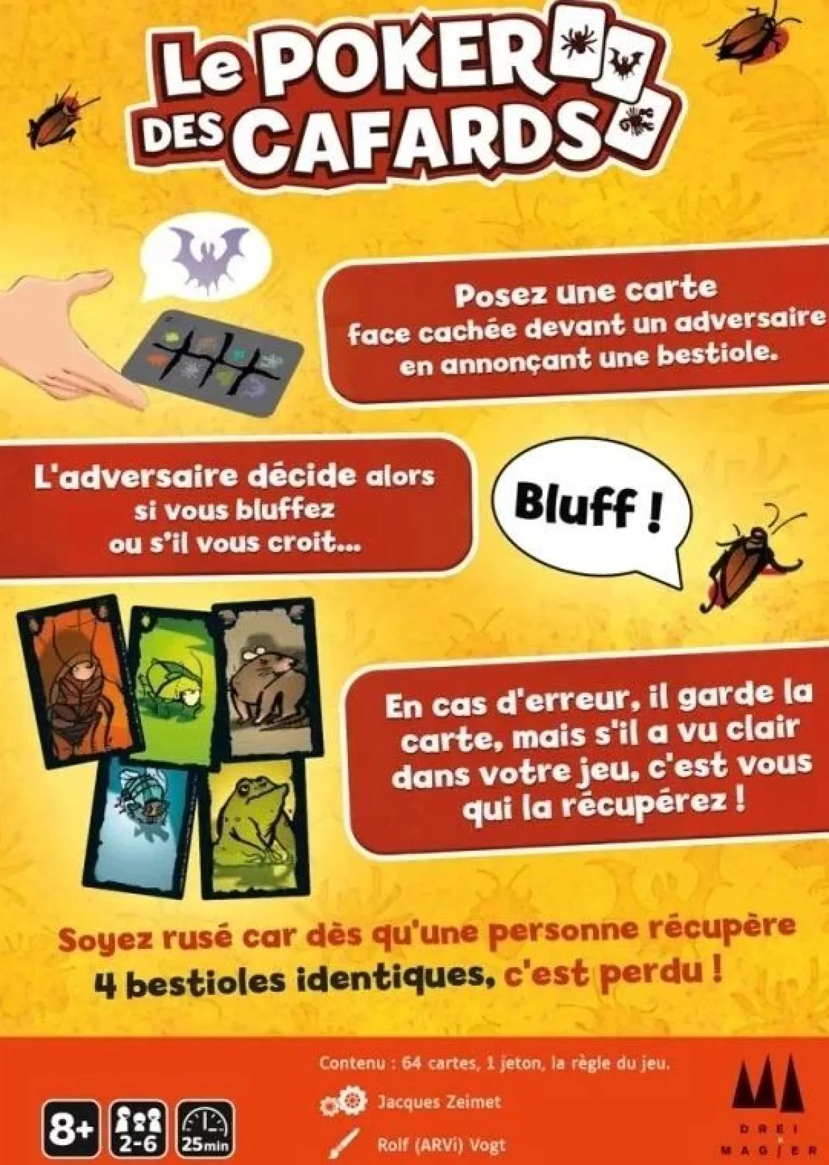 Le Poker des Cafards