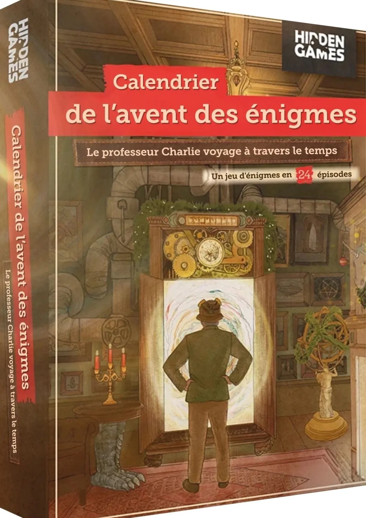 Le Professeur Charlie Voyage à Travers le Temps - Calendrier de l'Avent des Énigmes