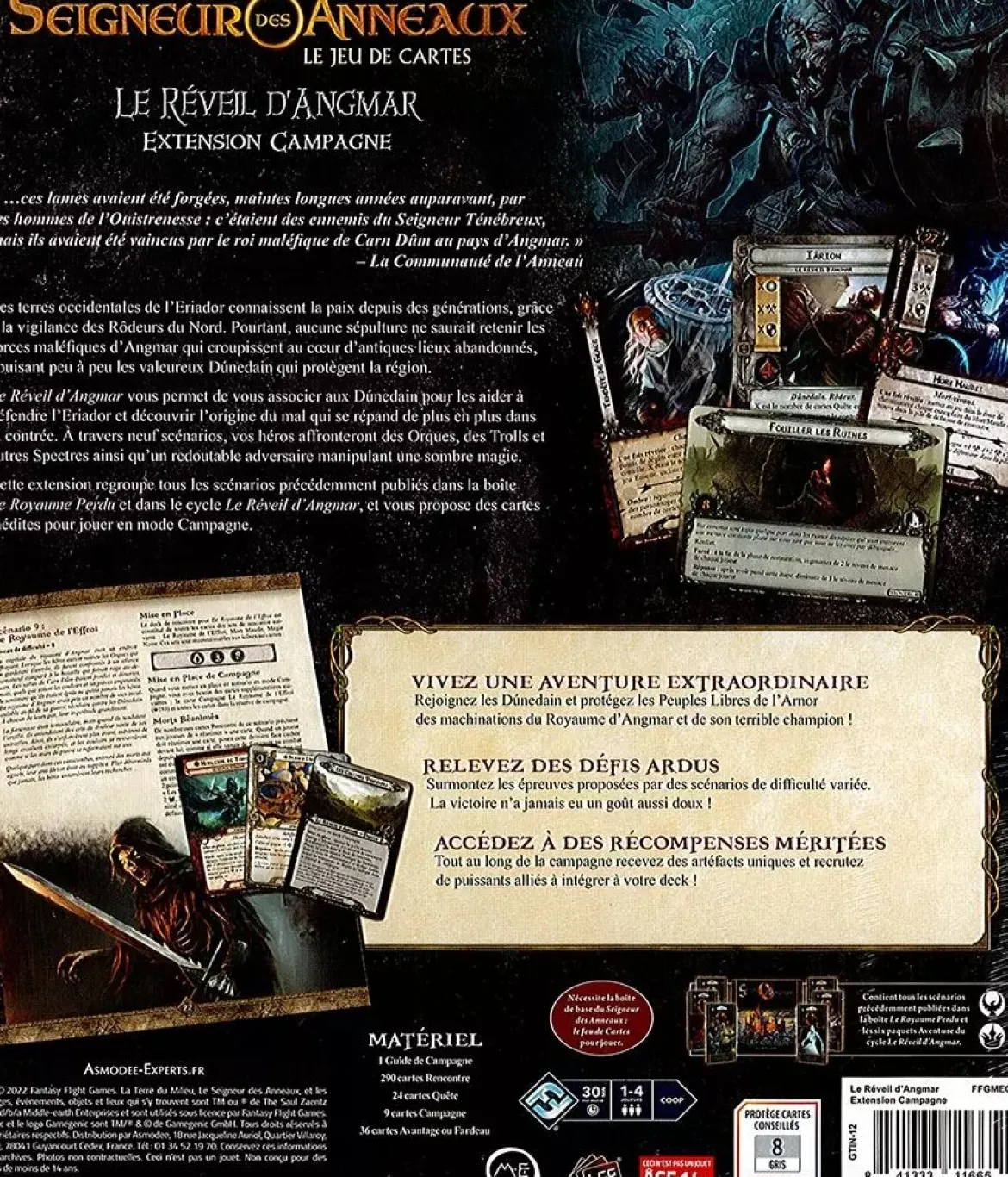 Le Réveil d'Angmar (Campagne) - Seigneur des Anneaux JCE
