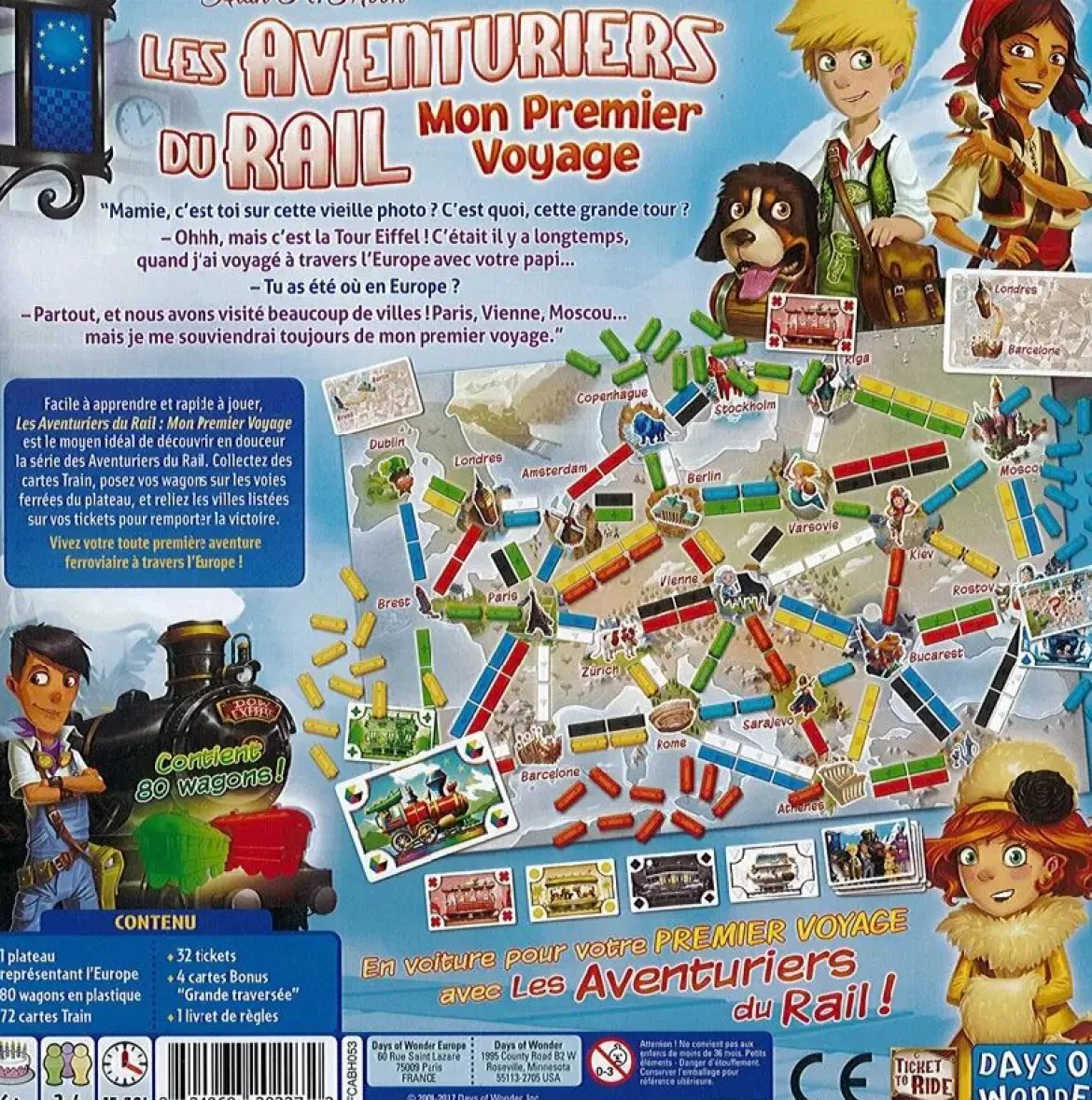 Les Aventuriers du Rail Europe : Mon Premier Voyage