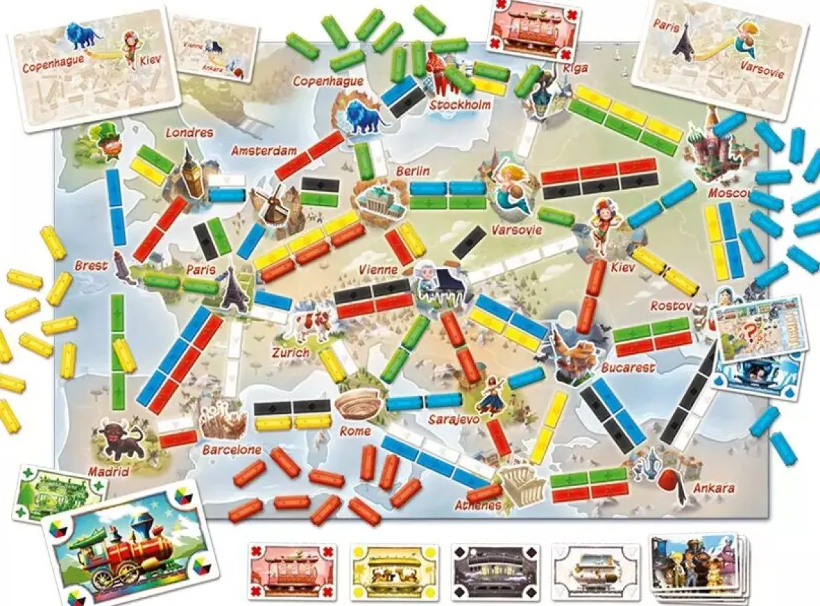 Les Aventuriers du Rail Europe : Mon Premier Voyage