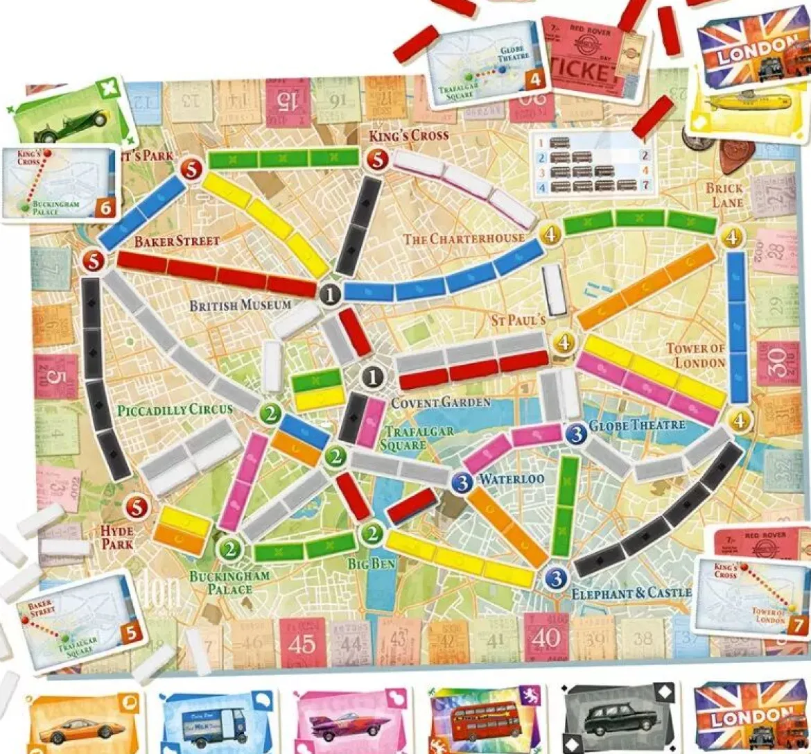 Les Aventuriers du Rail : Londres