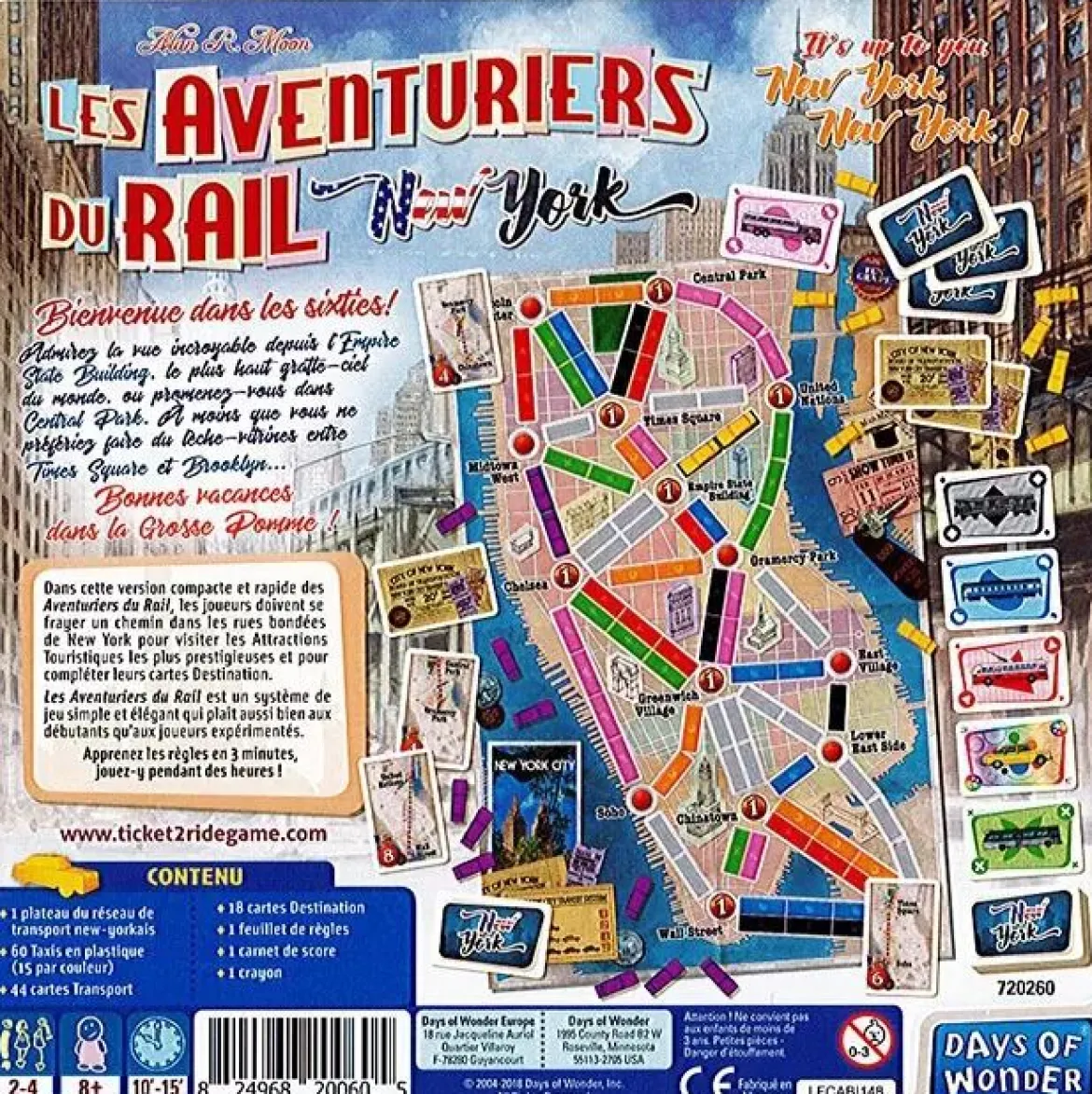 Les Aventuriers du Rail : New York