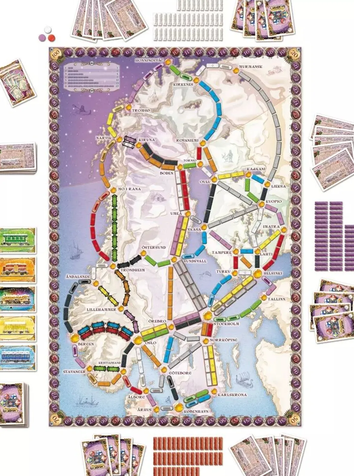 Les Aventuriers du Rail - Scandinavie