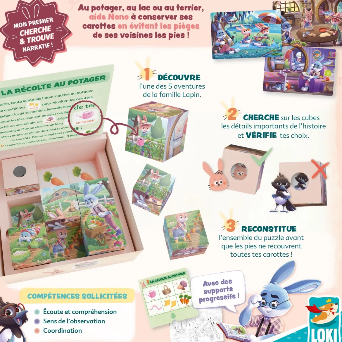 Les Cubes Puzzle de Nono