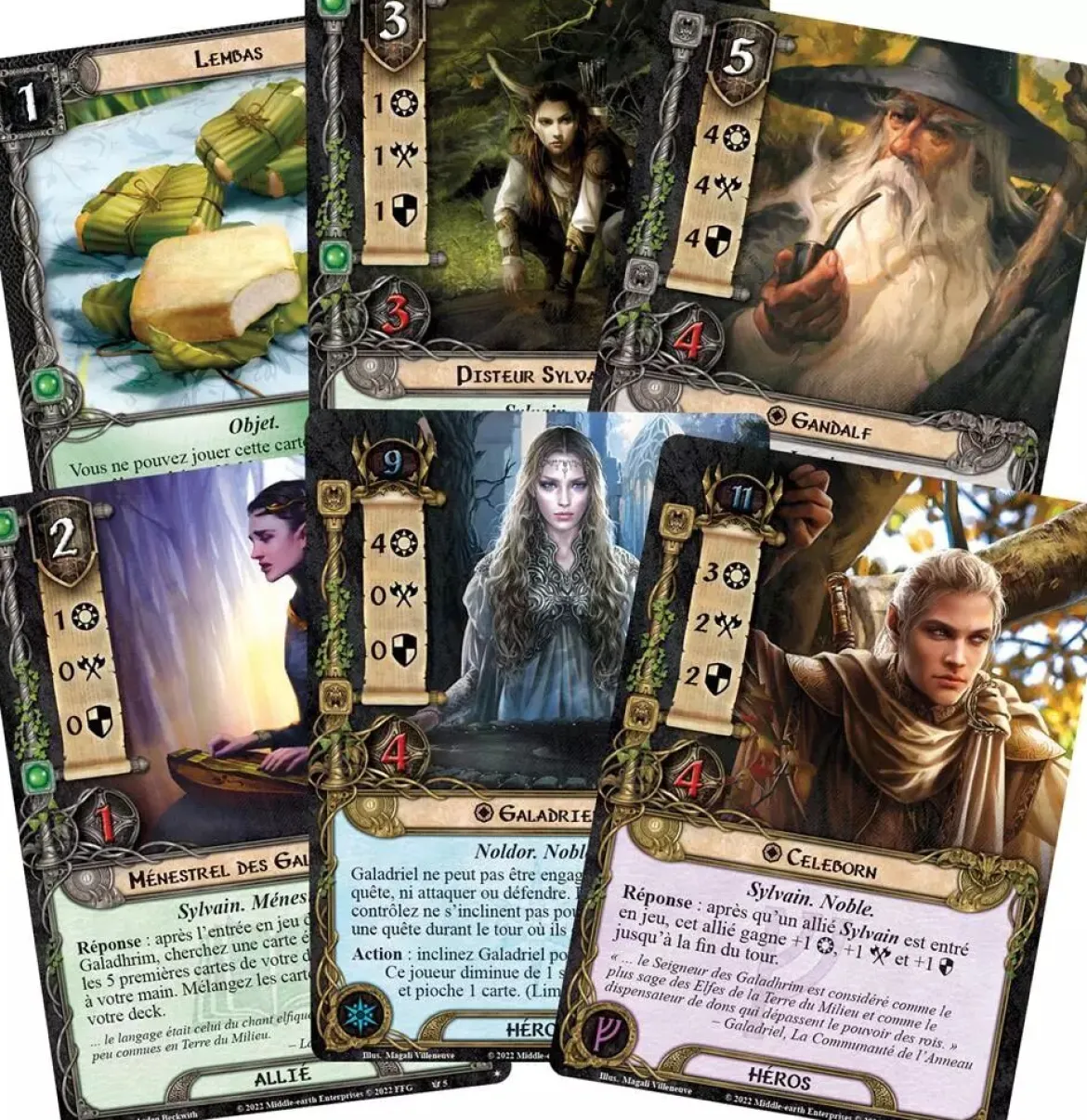 Les Elfes de la Lorien - Seigneur des Anneaux JCE