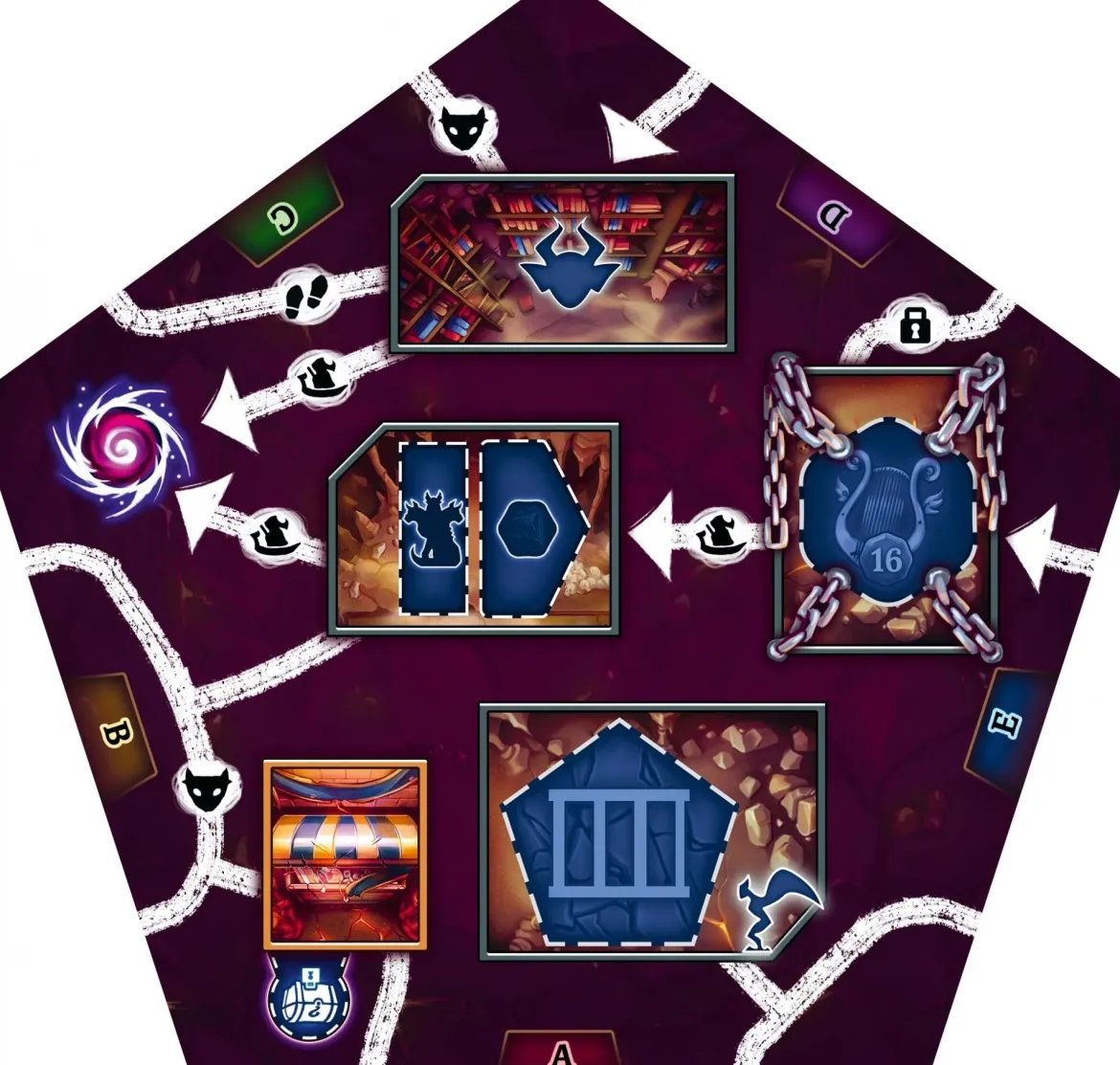 Les Enfers (Ext. Clank! Catacombes)